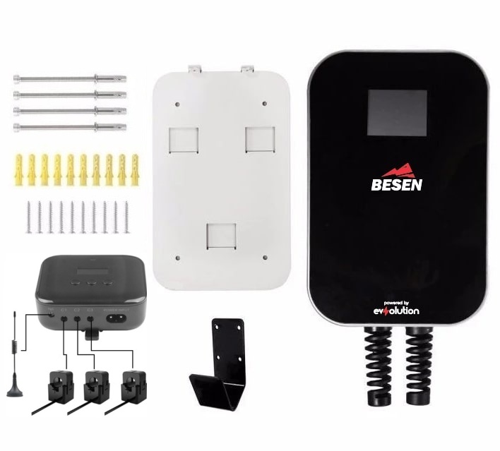 Besen WALLBOX SMART elektromos autó fali töltő 22 kW (DLB) (RED) - Image 5