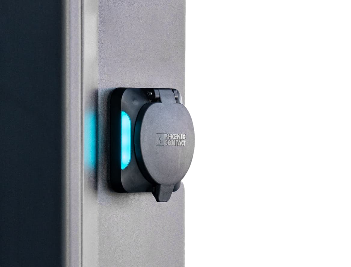 V2C Pole Pro elektromos autó töltőállomás (Max.2X22kW) - Image 3