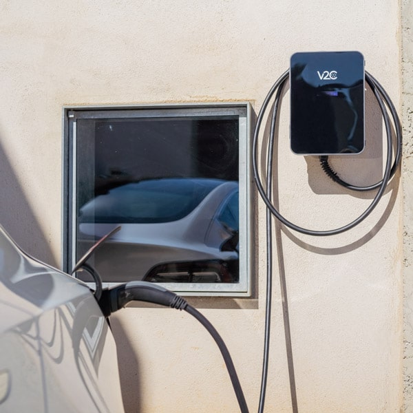 V2C Trydan elektromos autó fali töltő (22 kW – 3x32A) (5m - Type 2)(DLB) - Image 3