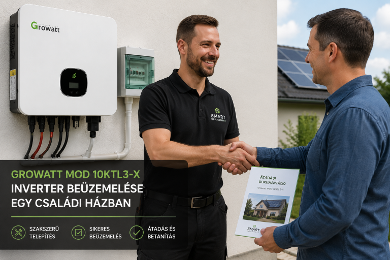 Growatt energiatároló rendszer bemutatása szakértői tanácsadással