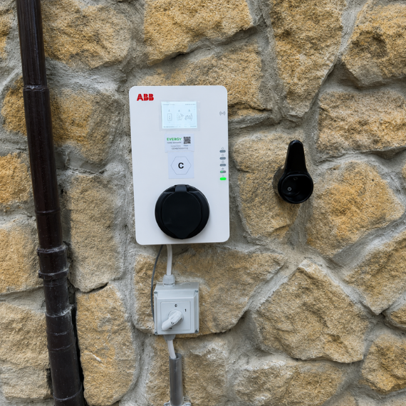 ABB Terra AC Fali Töltő 22kW (3x32A, Type2) – 4G, RFID, MID, DLB - Image 6