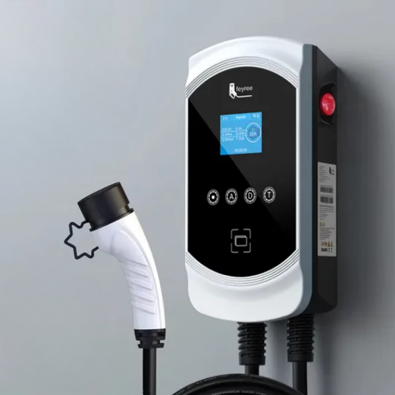 Feyree 11kW Fali Töltő (3x16A, Type2, 7m) – RFID, App, WiFi - Image 2