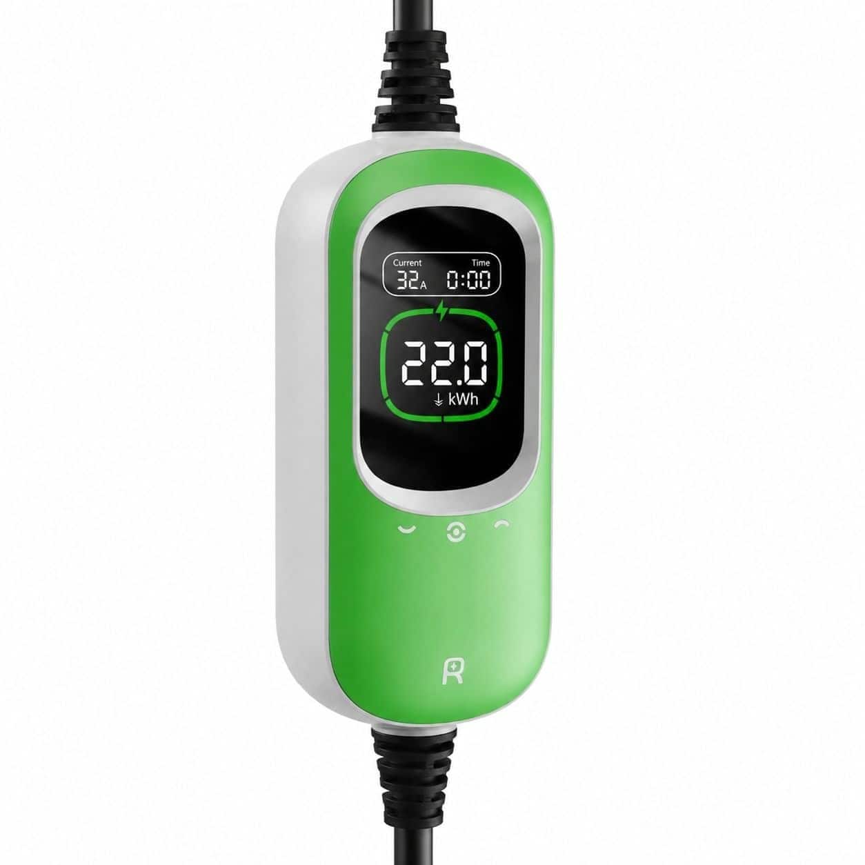 Rheidon állítható otthoni töltőkábel (3x32A) 22 kW – 7,5m Type 2 kábellel - Image 2